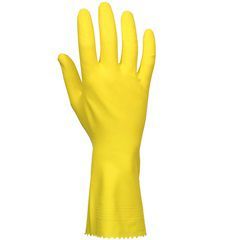 Luva Ltex Forrada Tamanho Mdio Amarelo