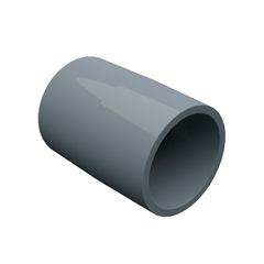 Luva 1/2" Eletroduto Condtop Cinza