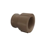 Luva Soldavel / Roscável Água Fria marrom 25mmx3/4"