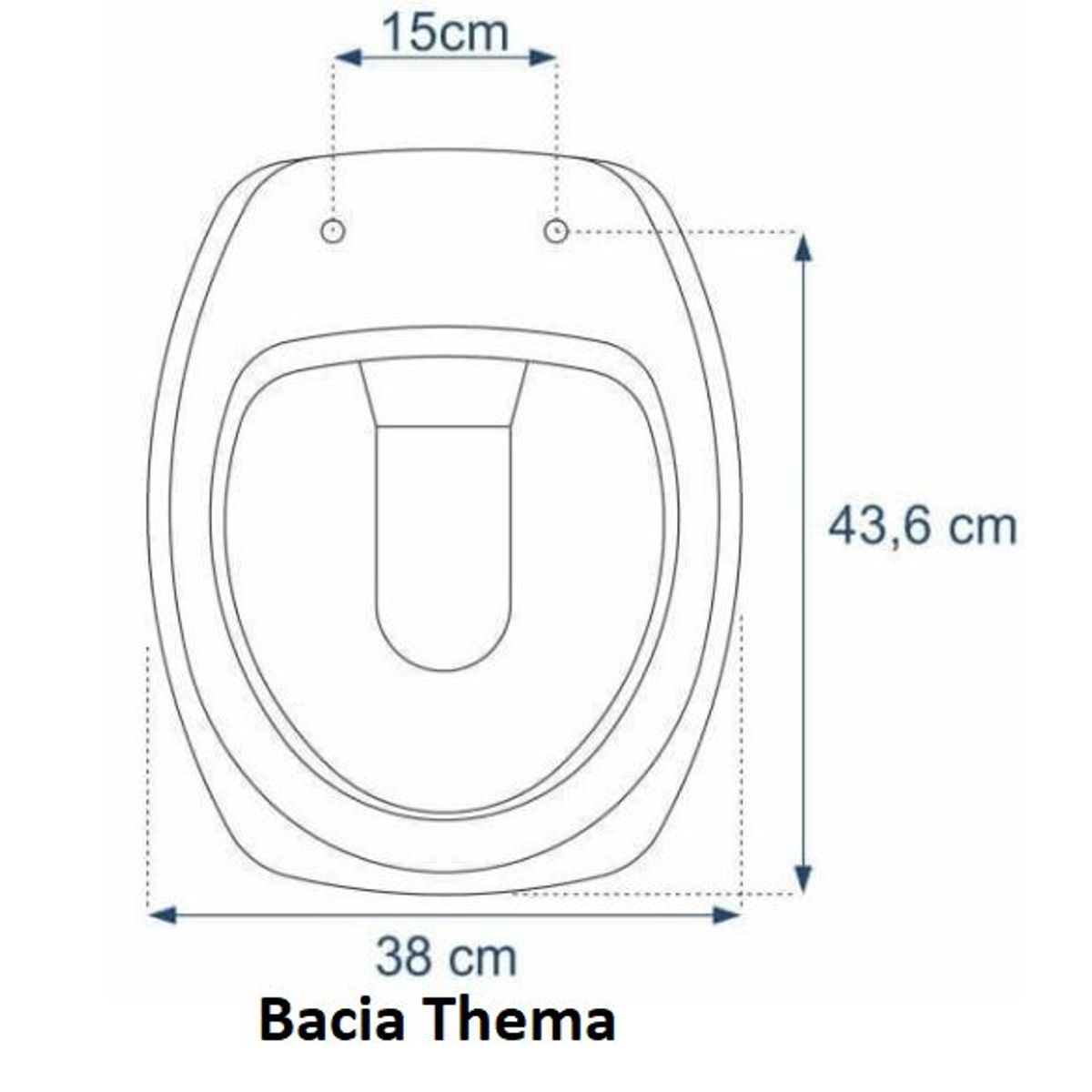 Assento Sanitário Polipropileno Thema Evolution Branco, marca Tupan - Foto 2