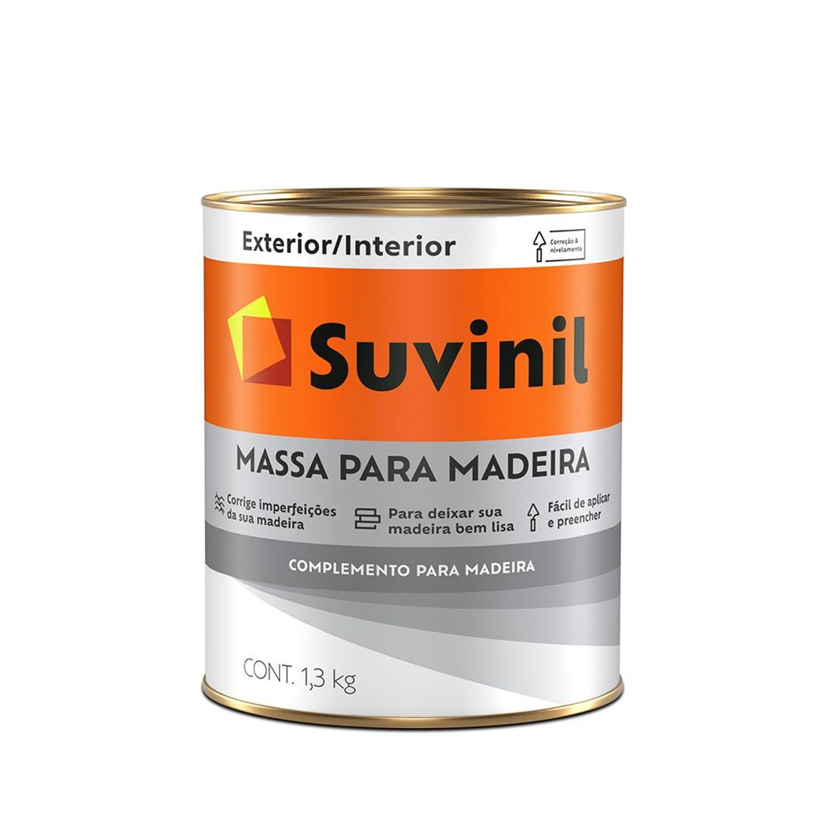 Massa para Madeira 1,3kg Suvinil, marca Suvinil - Foto Principal