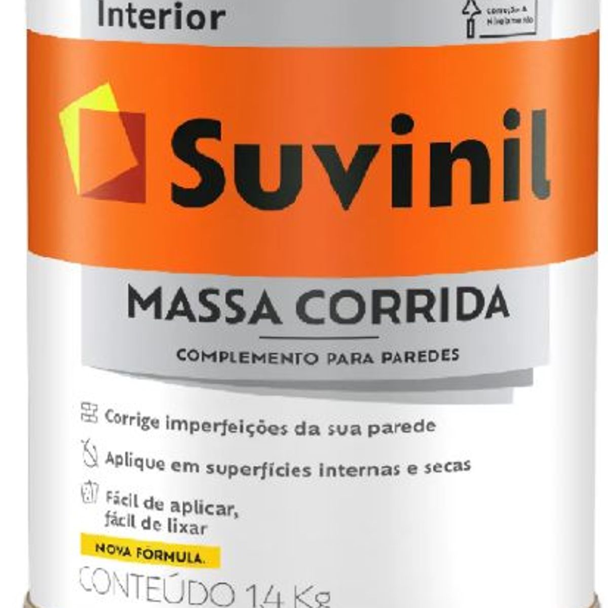 Massa Corrida 1,4 Kg Suvinil, marca Suvinil - Foto Principal