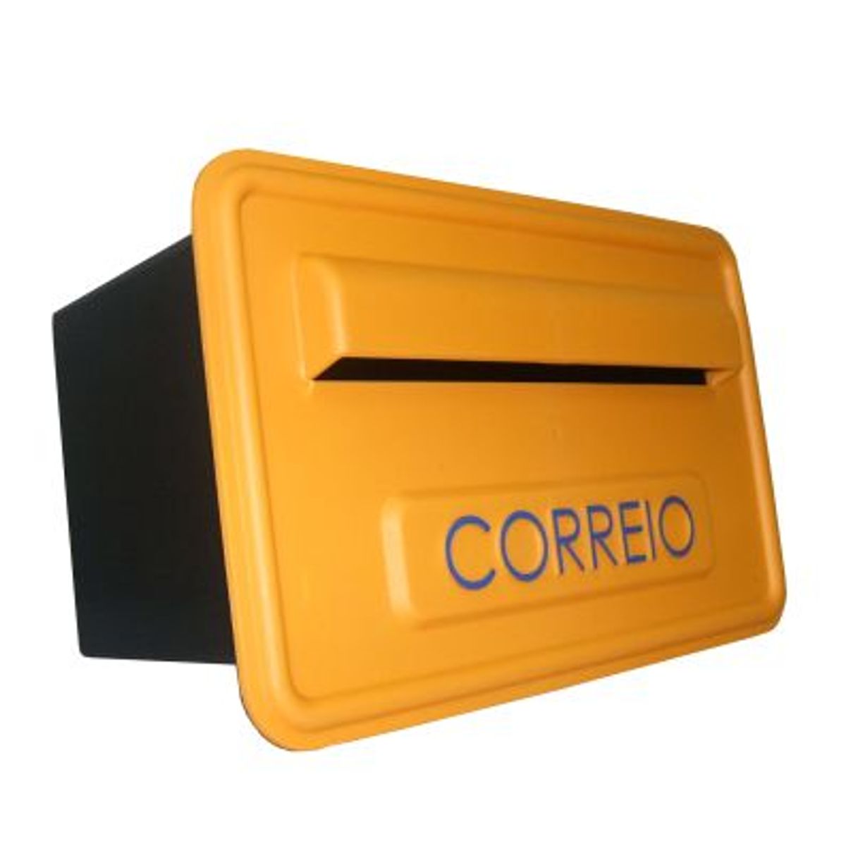 Caixa Correio Sigma Plástico Grade, Amarelo, 16x26x49, marca Pintsilk - Foto Principal