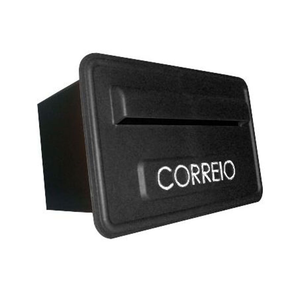 Caixa Correio Sigma Plástico Grade, Preto, 16x26x49, marca Pintsilk - Foto Principal