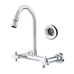 Misturador de Parede para Cozinha 1258.C34 Deca Max DN 15 (1/2") Cromado