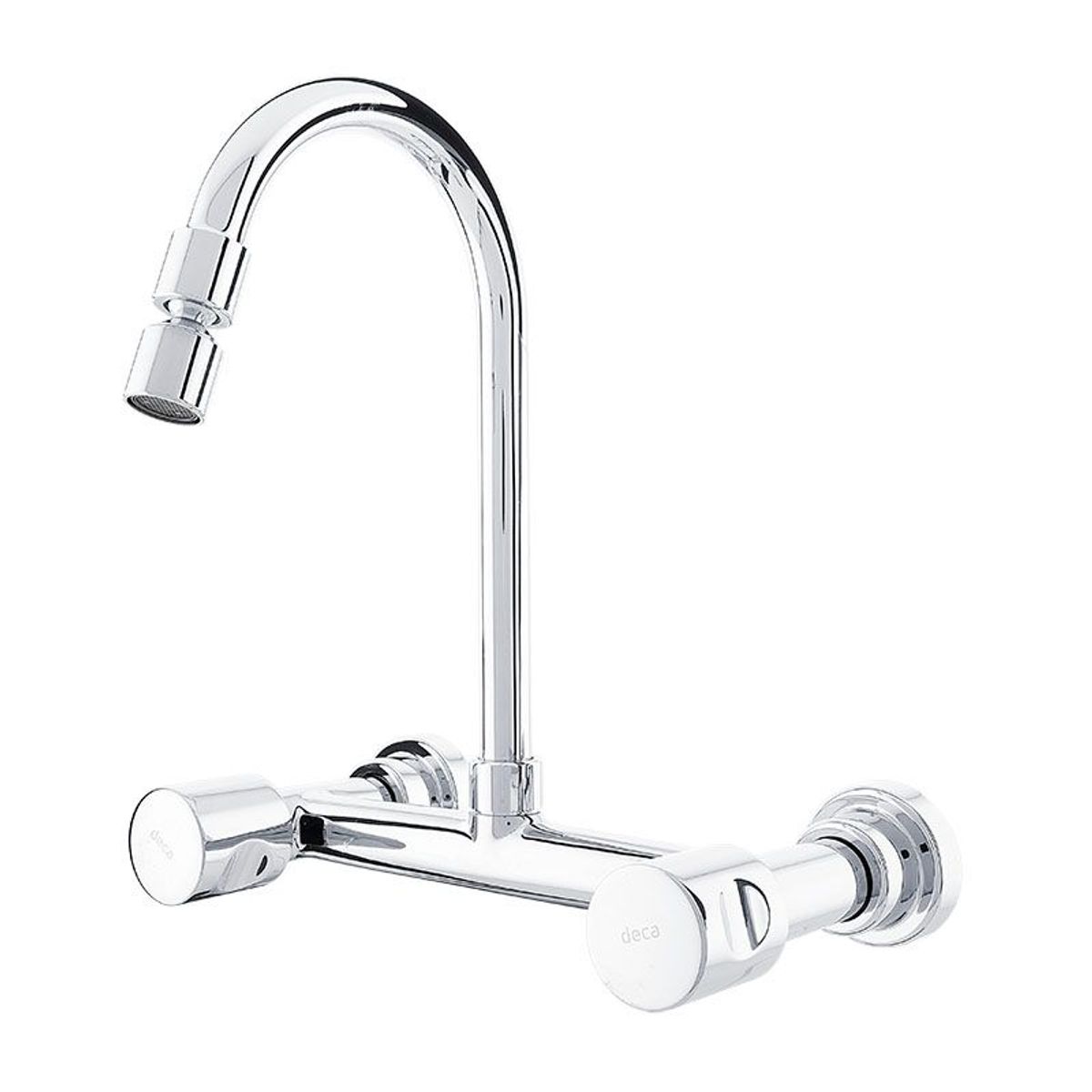 Misturador de Parede para Cozinha 1258.C35 Deca Aspen DN 15 (1/2") e DN 20 (3/4") Cromado, marca Deca - Foto Principal