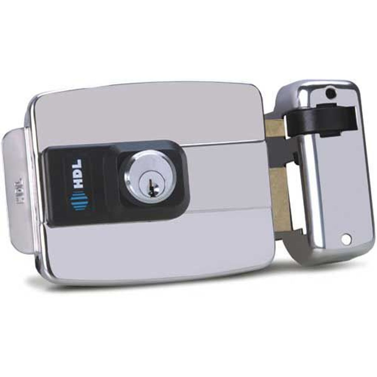 Fechadura Elétrica C-90 Dupla Inox, 10z12z16, marca Hdl - Foto Principal