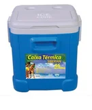 Caixa Térmica Siberian 46L 45x45x46cm Azul