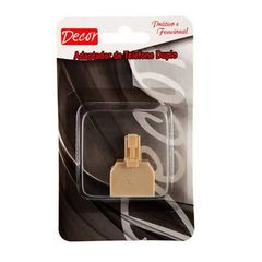 Adaptador Duplo para Telefone 14x8x3cm