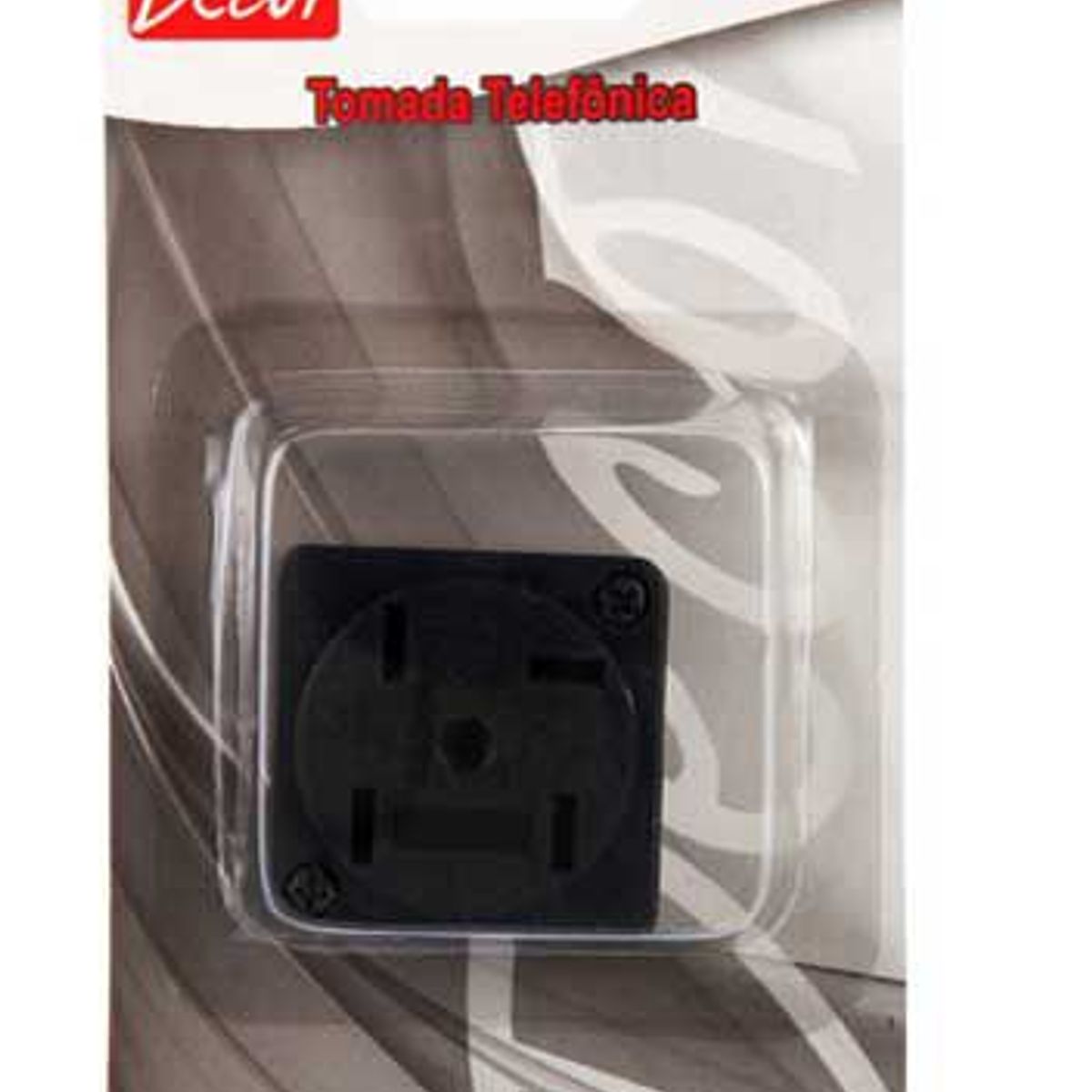Adaptador de Tomada Telefônica 14x8x3cm, marca Tblack - Foto 2