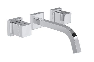 Misturador de Parede para Lavatrio Cubo Cromado Deca