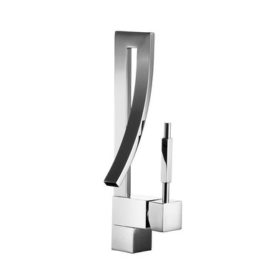 Torneira Misturador Monocomando para Lavatrio Lorenwave Bica Mdia de Banheiro Cromado
