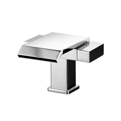 Torneira Misturador para Lavatrio Monobloco Lorenquadra Plus Bica Cascata de Banheiro Cromado