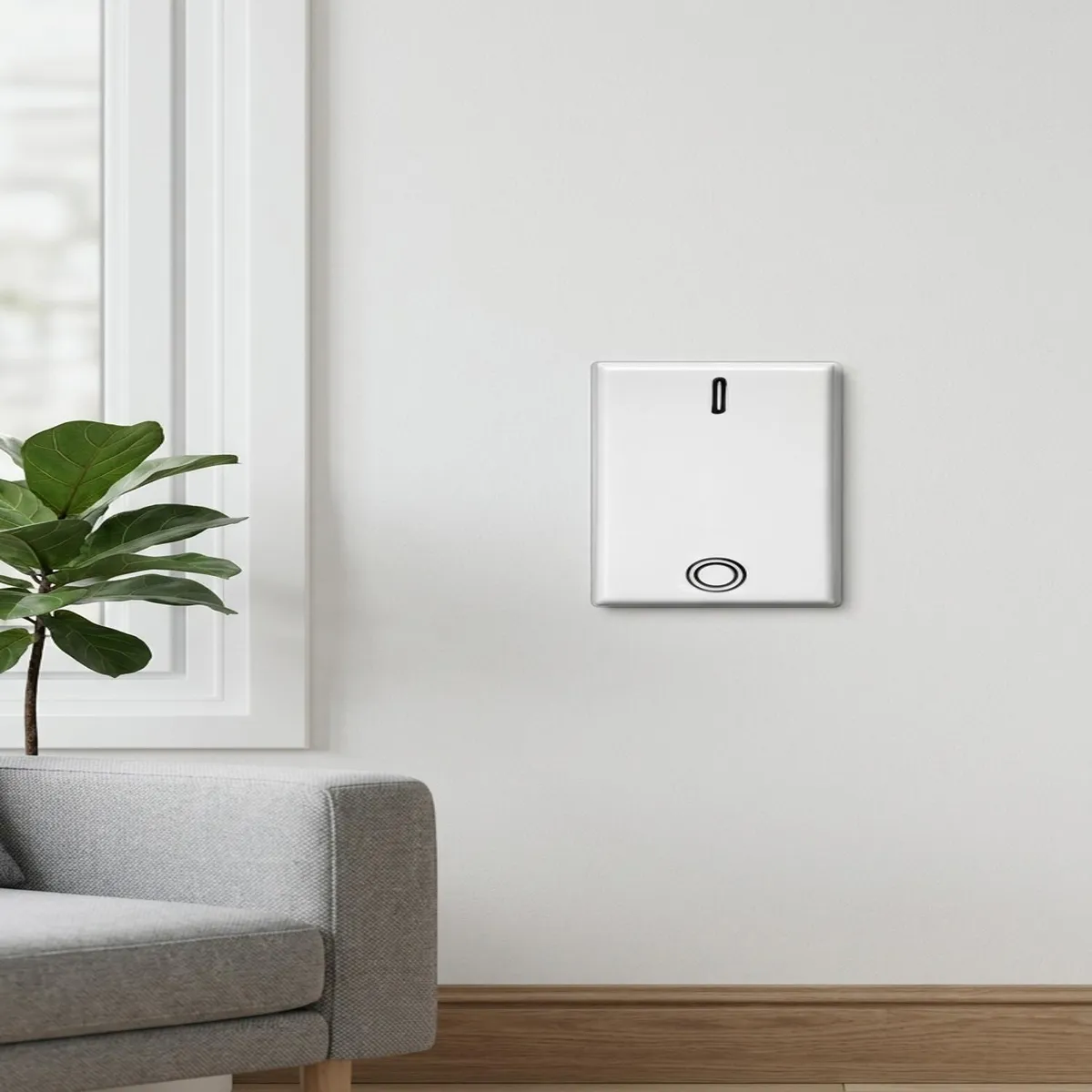 Módulo Interruptor Bipolar Simples 10A Ilus Branca Bivolt, marca Siemens - Foto 2
