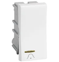 módulo Pulsador 2A Branco PialplusLegrand