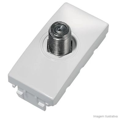 Modulo Tomada TV Coaxial Unica