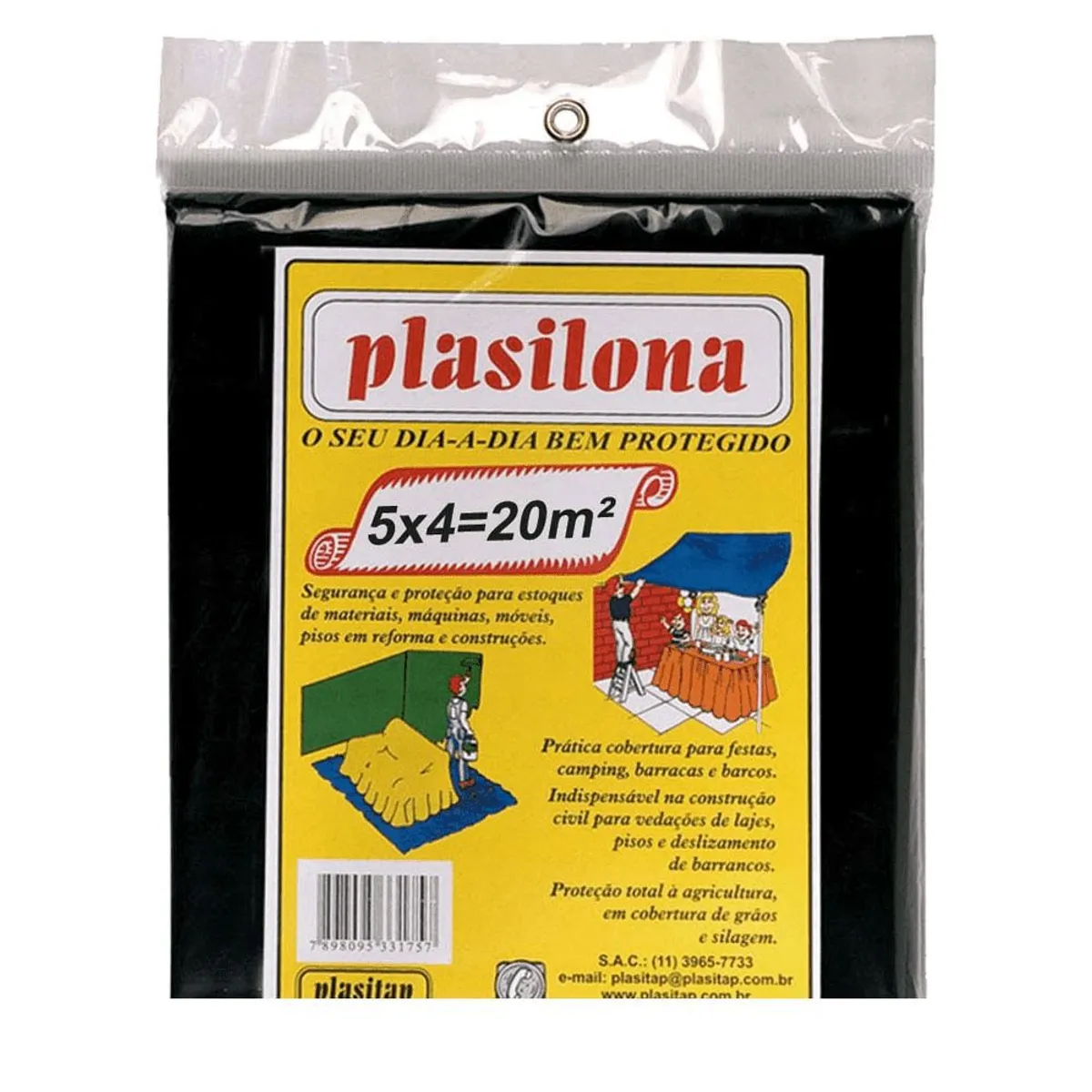 Pelicula Protetora para Pintura, Incolor, marca Plasitap - Foto Principal