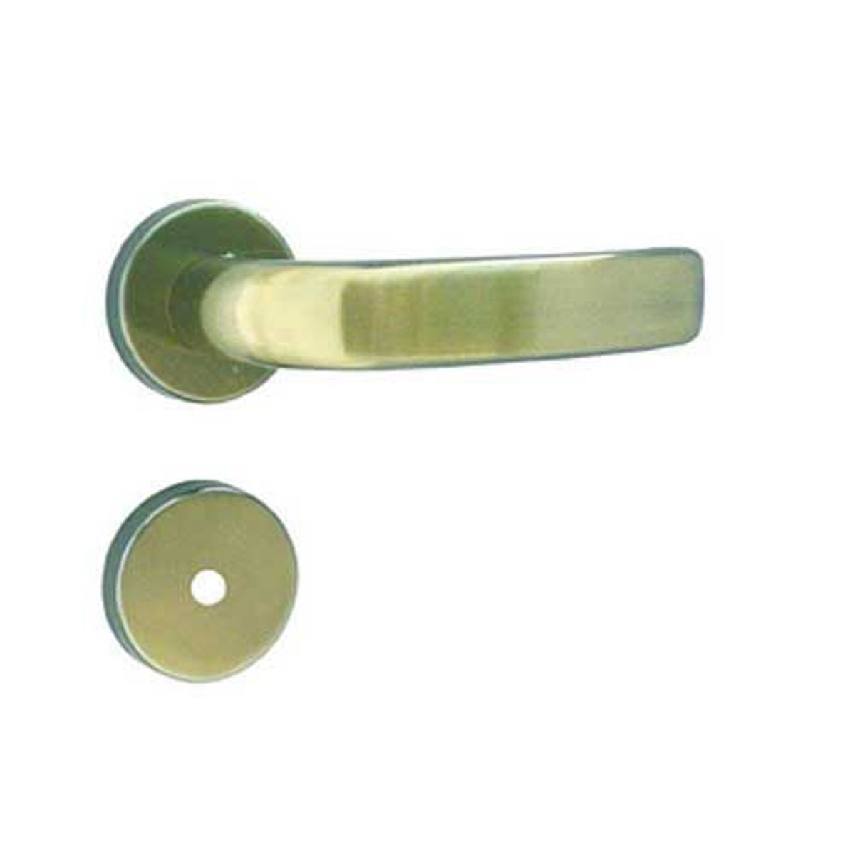 Fechadura 4183 WC (Banheiro) 40mm Bronze Latonado, marca Aliança - Foto Principal