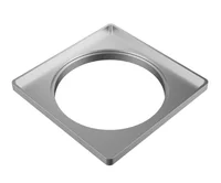 Porta Grelha Quadrado 150Mm Branco