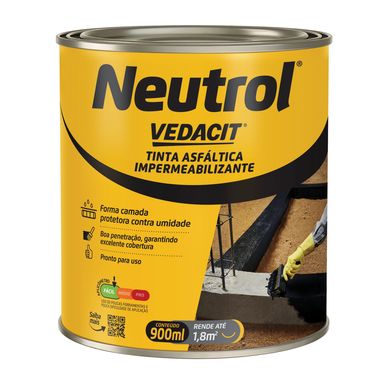 Pintura Asfltica Neutrol 45 Pote 900ml
