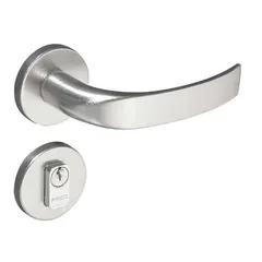 Fechadura 962-80E Externa 40mm Cromado Acetinado Pado