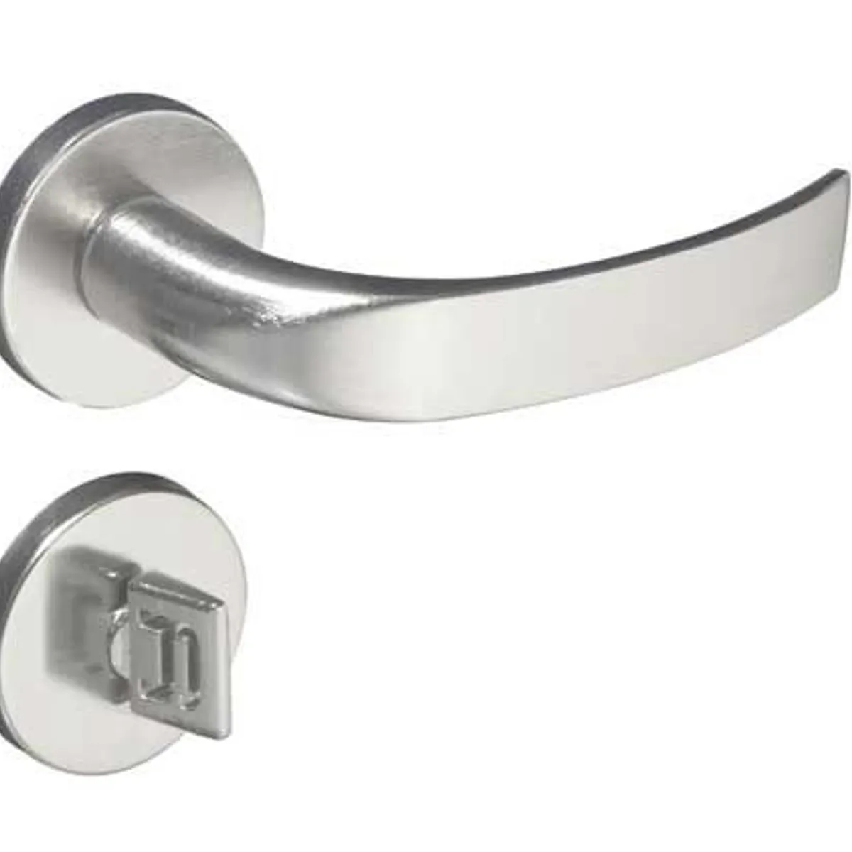 Fechadura 962-80B WC (Banheiro) 40mm Cromado Acetinado Pado, marca Pado - Foto Principal