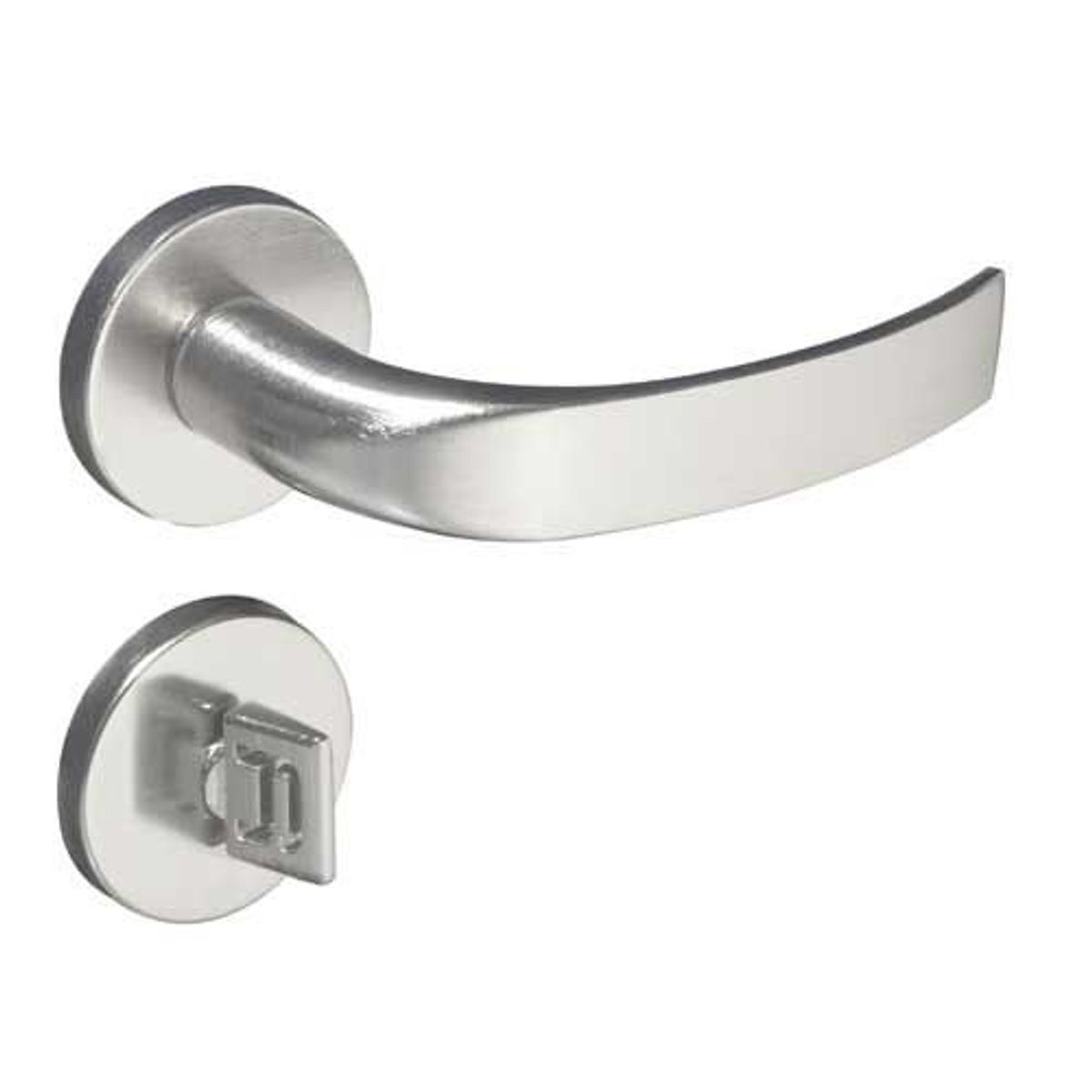 Fechadura 962-80B WC (Banheiro) 40mm Cromado Acetinado Pado, marca Pado - Foto Principal