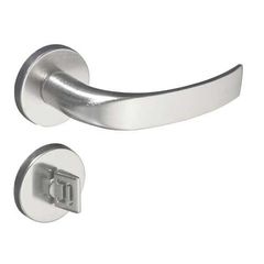 Fechadura 962-80B WC (Banheiro) 40mm Cromado Acetinado Pado