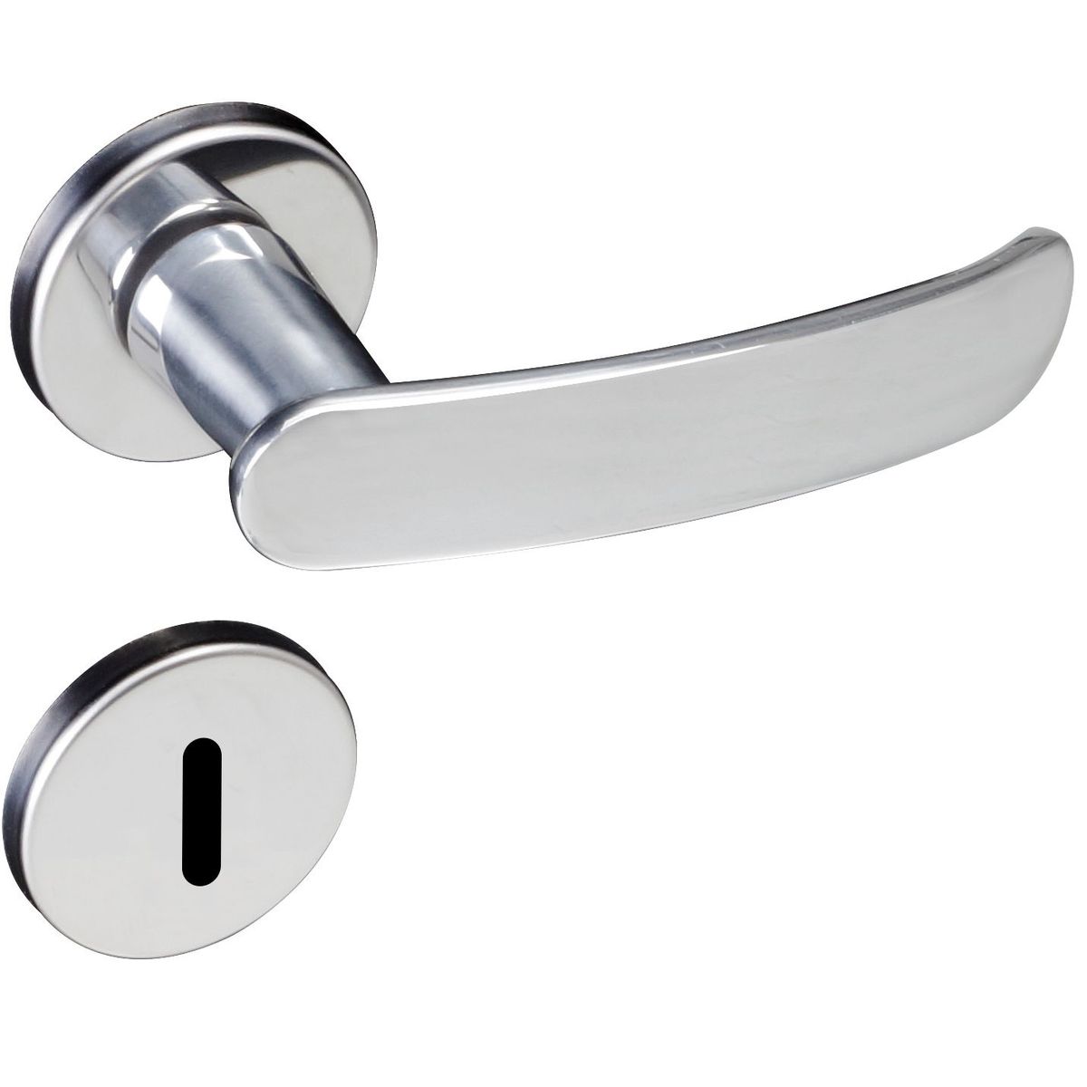 Fechadura 506-80I Interna 40mm Cromado, marca Pado - Foto Principal