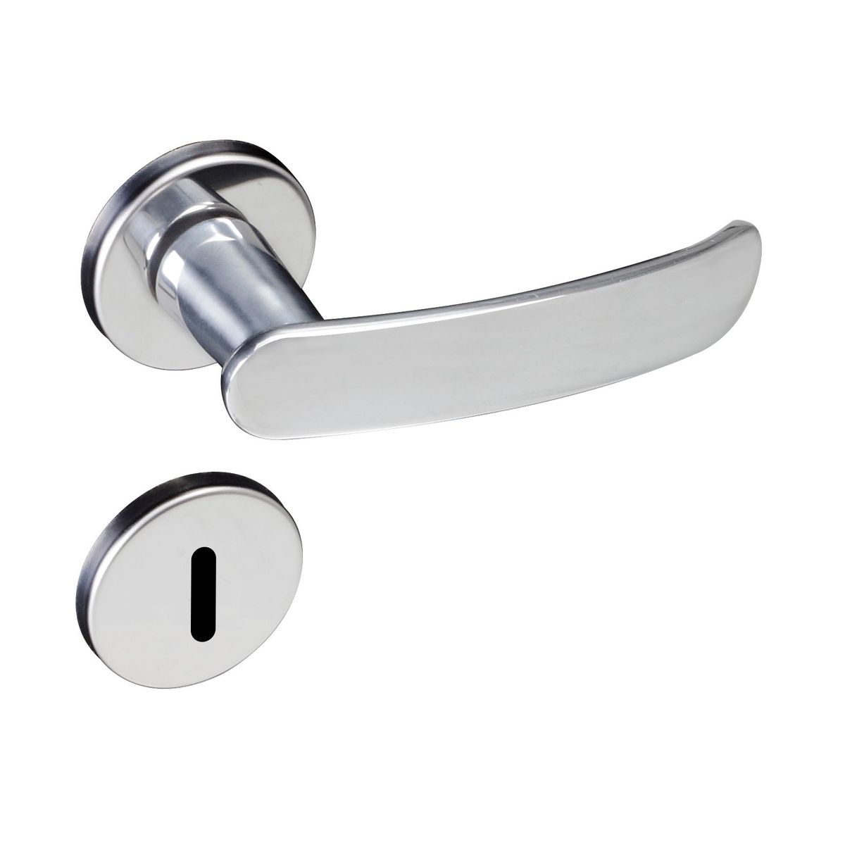 Fechadura 506-80I Interna 40mm Cromado, marca Pado - Foto Principal