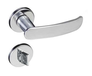 Fechadura 506-80B WC (Banheiro) 40mm Cromado Pado