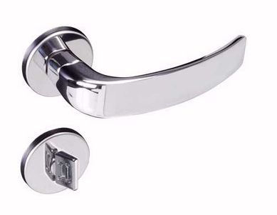 Fechadura 504-90B WC (Banheiro) 55mm Cromado