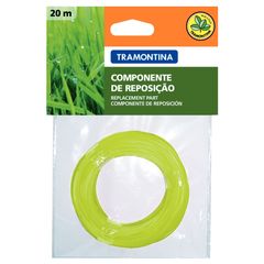Fio de Nylon 1,8mm 20 metros para Roçadeiras Tramontina