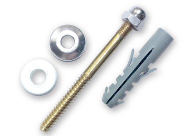 Conjunto Com 2 Parafusos Para Bacia Com Bucha 10mm