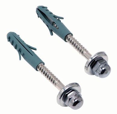 Conjunto Com 2 Parafusos Para Lavatrio Com Bucha 8mm