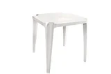 Mesa Plástica Quadrada Firenze Dolfin Branca