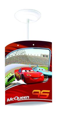 Pendente Carros Oval, Colorido, Disney