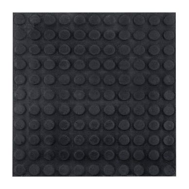 Piso Bolinha Preto 30x30cm Am 0,45 m