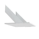 Prateleira Onda Branco 45x60