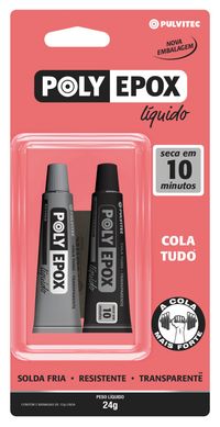Adesivo Bicomponente Epxi Poly Hobby 24g Pulvitec