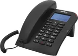 Telefone Identificador Chamadas com Fio Tc60 Id Pt Preto