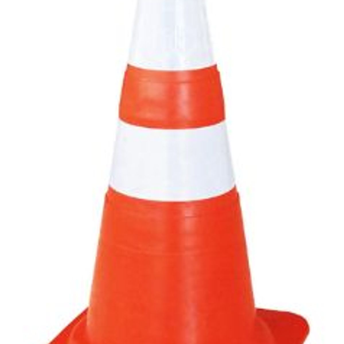 Cone de Sinalização 75x51cm Laranja e Branco Balaska, marca Balaska - Foto Principal