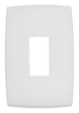 Placa Pialplus Branca 4X2 1 Posto
