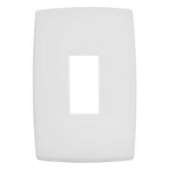 Placa Pialplus Branca 4X2 1 Posto