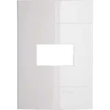Placa Decor Branca 4X2 1 Posto