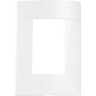 Placa Lunare Branca 4X2 3 Postos