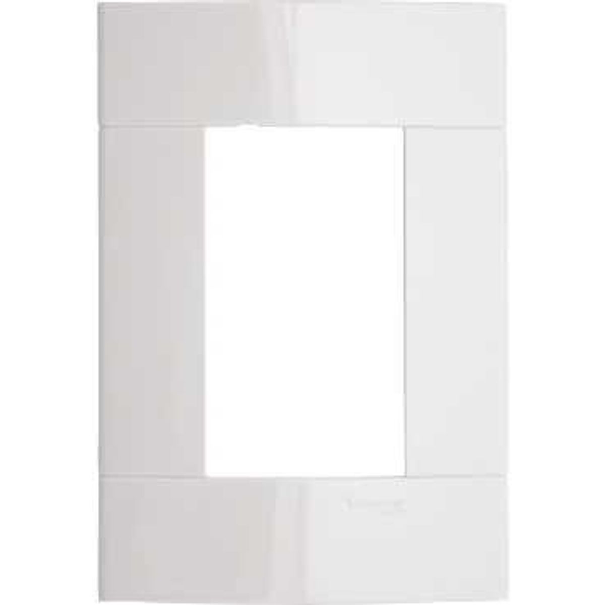 Placa Decor Branca 4X2 3 Postos, marca Schneider - Foto Principal