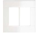 Placa Lunare Branca 4X4 6 Postos