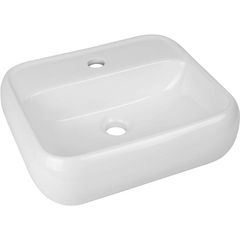 Cuba de Apoio Retangular com Mesa ICA10 Branco Icasa