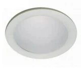 Plafon de Embutir Grande com Aro Redondo E27 Branco